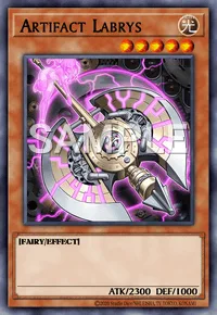 Artifact Labrys, Yu-Gi-Oh! card, LIGHT