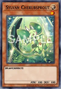 Sylvan Cherubsprout, Yu-Gi-Oh! card, LIGHT