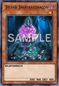 Sylvan Snapdrassinagon, Yu-Gi-Oh! card, DARK