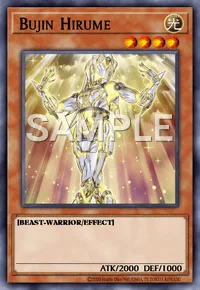 Bujin Hirume, Yu-Gi-Oh! card, LIGHT