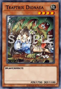 Traptrix Dionaea, Yu-Gi-Oh! card, EARTH