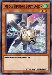 Mecha Phantom Beast O-Lion, Yu-Gi-Oh! card, WIND