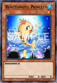 Beautunaful Princess, Yu-Gi-Oh! card, WATER