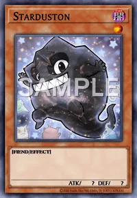 Starduston, Yu-Gi-Oh! card, DARK