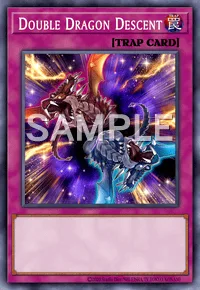 Double Dragon Descent, Yu-Gi-Oh! card, TRAP
