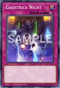 Ghostrick Night, Yu-Gi-Oh! card, TRAP