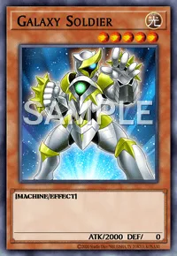 Galaxy Soldier, Yu-Gi-Oh! card, LIGHT