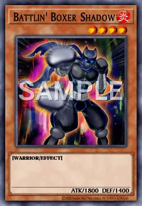 Battlin' Boxer Shadow, Yu-Gi-Oh! card, FIRE