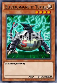 Electromagnetic Turtle, Yu-Gi-Oh! card, LIGHT