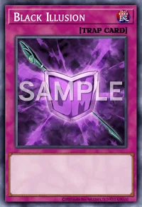 Black Illusion, Yu-Gi-Oh! card, TRAP