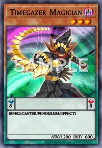 Timegazer Magician, Yu-Gi-Oh! card, DARK