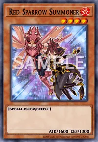 Red Sparrow Summoner, Yu-Gi-Oh! card, FIRE