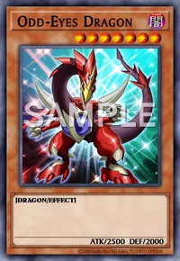 Odd-Eyes Dragon, Yu-Gi-Oh! card, DARK