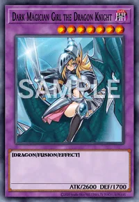 Dark Magician Girl the Dragon Knight, Yu-Gi-Oh! card, DARK