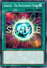 Sabatiel - The Philosopher's Stone, Yu-Gi-Oh! card, SPELL