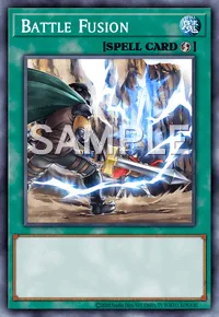 Battle Fusion, Yu-Gi-Oh! card, SPELL