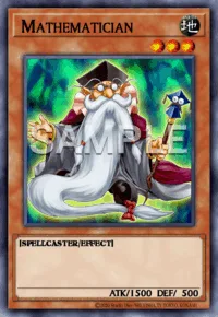 Mathematician, Yu-Gi-Oh! card, EARTH