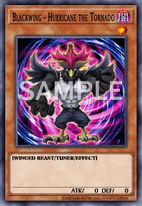Blackwing - Hurricane the Tornado, Yu-Gi-Oh! card, DARK