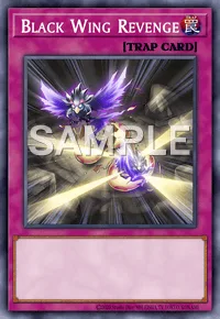 Black Wing Revenge, Yu-Gi-Oh! card, TRAP