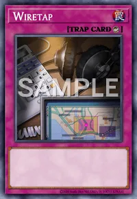 Wiretap, Yu-Gi-Oh! card, TRAP