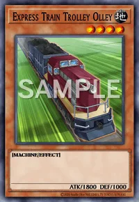 Express Train Trolley Olley, Yu-Gi-Oh! card, EARTH