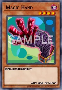 Magic Hand, Yu-Gi-Oh! card, DARK