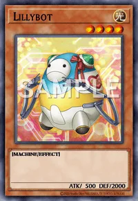 Lillybot, Yu-Gi-Oh! card, LIGHT