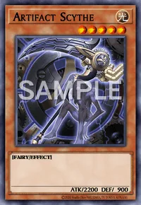 Artifact Scythe, Yu-Gi-Oh! card, LIGHT