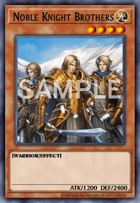 Noble Knight Brothers, Yu-Gi-Oh! card, LIGHT