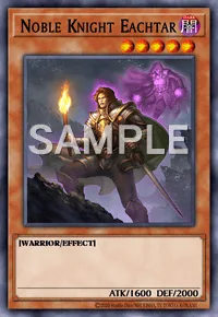 Noble Knight Eachtar, Yu-Gi-Oh! card, DARK