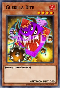 Guerilla Kite, Yu-Gi-Oh! card, FIRE