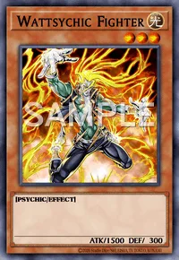 Wattsychic Fighter, Yu-Gi-Oh! card, LIGHT