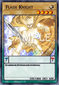 Flash Knight, Yu-Gi-Oh! card, LIGHT