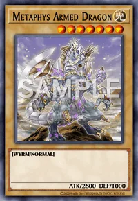 Metaphys Armed Dragon, Yu-Gi-Oh! card, LIGHT