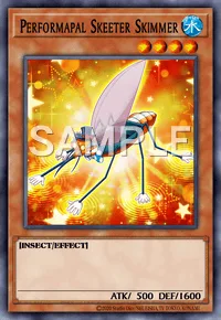 Performapal Skeeter Skimmer, Yu-Gi-Oh! card, WATER