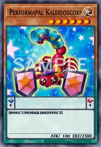 Performapal Kaleidoscorp, Yu-Gi-Oh! card, LIGHT