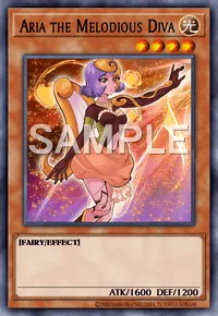 Aria the Melodious Diva, Yu-Gi-Oh! card, LIGHT