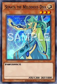 Sonata the Melodious Diva, Yu-Gi-Oh! card, LIGHT