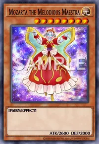 Mozarta the Melodious Maestra, Yu-Gi-Oh! card, LIGHT