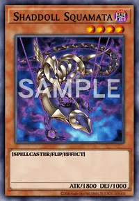 Shaddoll Squamata, Yu-Gi-Oh! card, DARK