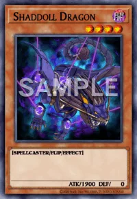 Shaddoll Dragon, Yu-Gi-Oh! card, DARK