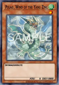 Pulao, Wind of the Yang Zing, Yu-Gi-Oh! card, WIND