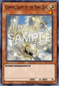 Chiwen, Light of the Yang Zing, Yu-Gi-Oh! card, LIGHT