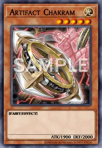 Artifact Chakram, Yu-Gi-Oh! card, LIGHT