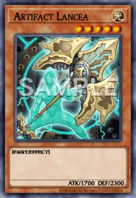 Artifact Lancea, Yu-Gi-Oh! card, LIGHT