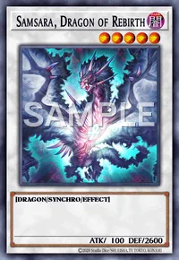 Samsara, Dragon of Rebirth, Yu-Gi-Oh! card, DARK