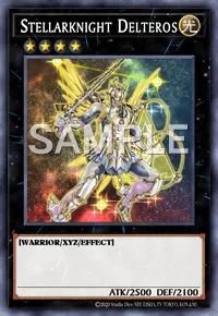 Stellarknight Delteros, Yu-Gi-Oh! card, LIGHT