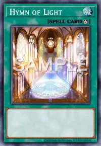 Hymn of Light, Yu-Gi-Oh! card, SPELL