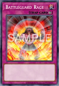 Battleguard Rage, Yu-Gi-Oh! card, TRAP