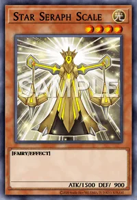 Star Seraph Scale, Yu-Gi-Oh! card, LIGHT